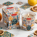 Bougie Parfumée à La Pomme Verte Collection “Mosaïque” – Seta Home (85g)