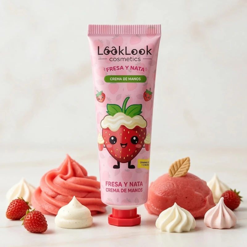 Crèmes Mains Fraise Chantilly