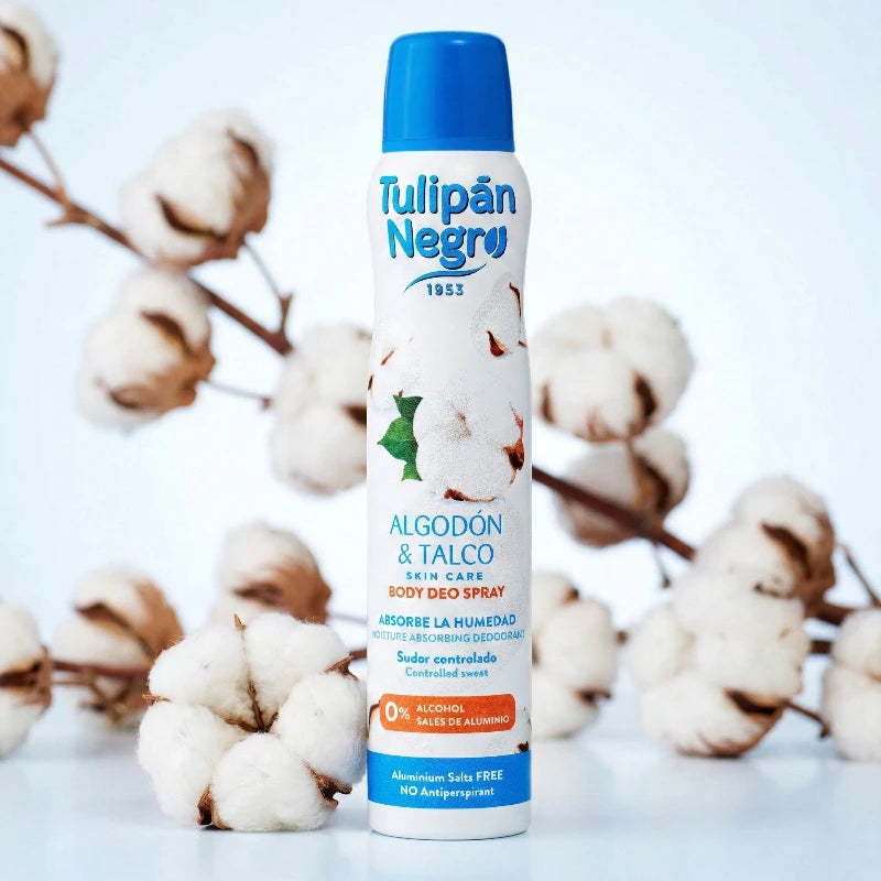 Déodorant en spray – Fleurs de Coton & Talc 200ml
