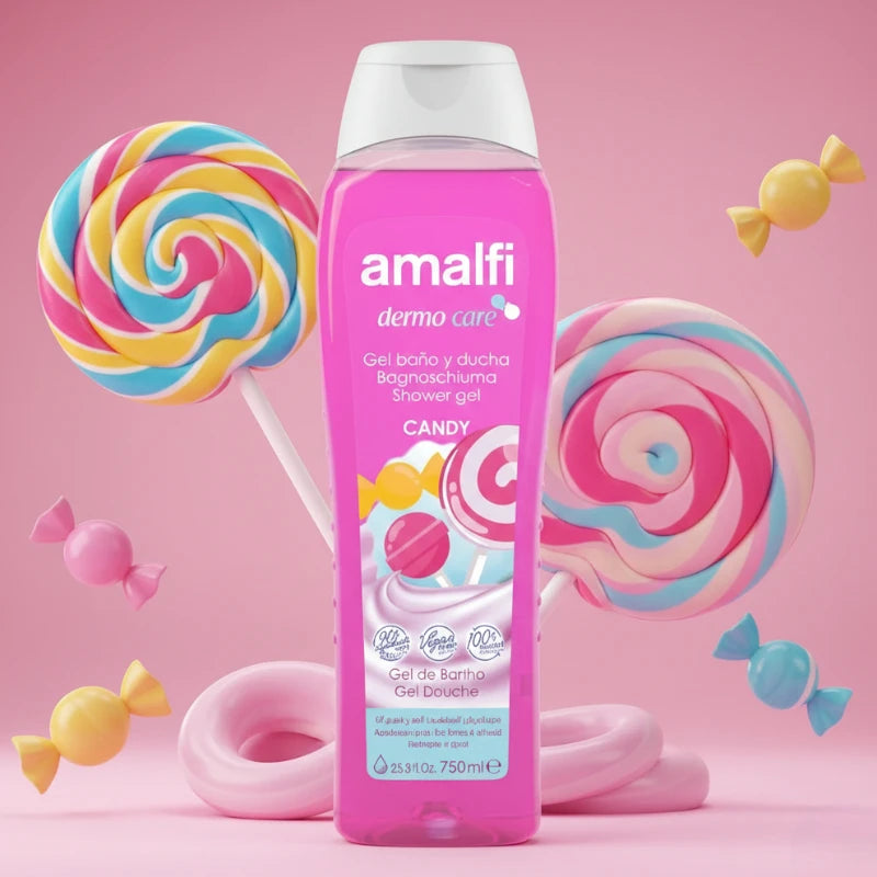 Gel Douche Amalfi Dermo Care – Candy 750ml