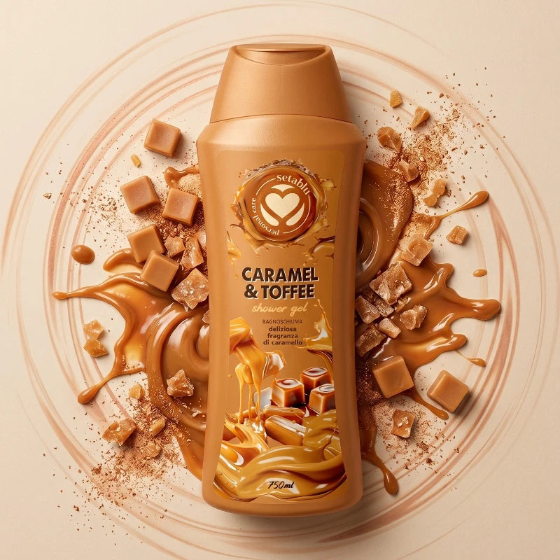 Gel Douche Caramel & Toffee – Setablu (750 ml)