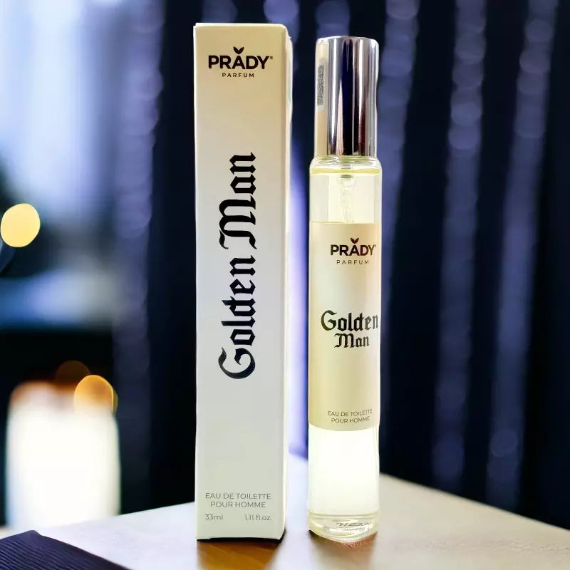 Eau de toilette générique homme GOLDEN MAN Prady – 33ml